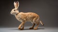 Walking Hare: A Stunning Model Inspired By Mark Henson\'s Style