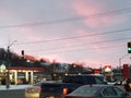 Walking Home under the Evening Sky