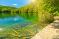 walking Jetty in Plitvice Lakes National Park