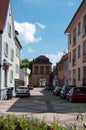 Walking in Lauterbourg in Alsace Royalty Free Stock Photo