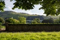 Walking in Mosel river valley, houses of old town Traben-Trarbach, Germany Royalty Free Stock Photo