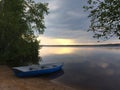 Walking near the lake