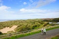 Walking in Northumberland, England