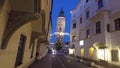 Walking through the old town of enns