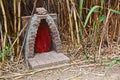 Walking Path and Grotto in Las Lagunas de Anza Wetlands