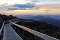 Walking Path at Kunyanyi, Mount Wellington, Tasmania, Australia Royalty Free Stock Photo