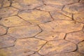 Sliced rocks pavement Royalty Free Stock Photo