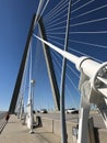 Walking lane of the Ravenel Bridge, Charleston, SC.