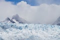 Walking on Perito Moreno glacier Patagonia, Argentina Royalty Free Stock Photo