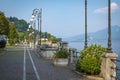 Holiday in the wonderful Verbania Intra in the Piemont, Italy Royalty Free Stock Photo