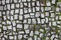 Walking road brick Royalty Free Stock Photo