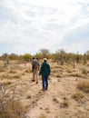 Walking Safari. Madikwe Game Reserve, South Africa