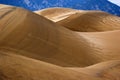 Walking in sand dunes Royalty Free Stock Photo