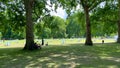 Walking through St. Jamess Park in London at summertime - LONDON, UK - JUNE 9, 2022