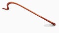 Walking Stick on White Background Vector Illustration Royalty Free Stock Photo
