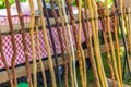 Walking Sticks for Sale Royalty Free Stock Photo