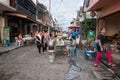 Walking street maket on Koh Pgangan