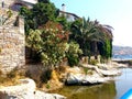 Walking in the streets of Old Phokaea Foca, Turkey.