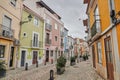 Walking in the streets of Setubal, Portugal