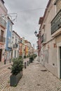 Walking in the streets of Setubal, Portugal