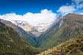 Walking Track in Otira Valley Track, Arthur's Pass, New Zealand