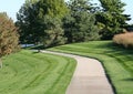 Walking trail Royalty Free Stock Photo