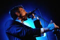 The Walkmen band performs at Bikini Royalty Free Stock Photo