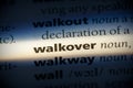 Walkover Royalty Free Stock Photo