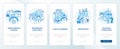 Walkthrough cognitive computing features with blue icons