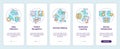 Walkthrough cognitive computing work with colorful icons