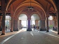 Walkthrough under the Rijksmuseum in Amsterdam the Netherlands