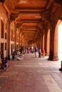 Walkway around Fatehpur Sikri in India