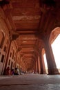 Walkway around Fatehpur Sikri in India