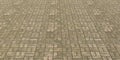 walkway brick mortar pattern stone walkway surface brick pavement background 3D illustration