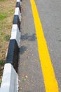 Walkway in the city at Malacca,Malaysia. Royalty Free Stock Photo