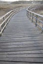 Walkway at Doninos Beach, Ferrol Royalty Free Stock Photo
