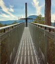 Walkway High Above The Trees Royalty Free Stock Photo