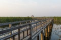 Walkway, lake of Sam Roi Yot