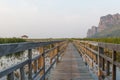 Walkway, lake of Sam Roi Yot