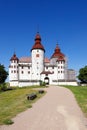 Lacko castle main entrance Royalty Free Stock Photo