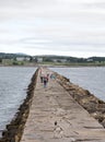 Walkway From Lighthouse to Rockland