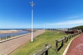 Walkway Next to Mgeni River Estuary Durban South Africa Royalty Free Stock Photo