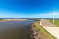 Walkway Next to Mgeni River Estuary Durban South Africa Royalty Free Stock Photo