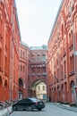 Walkway between Novaya Square and Bolshaya Cherkassky Lane