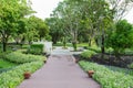 Walkway in park