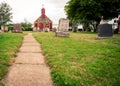 Walkway to a church