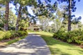 Walkway to Marston House Museum & Gardens. San Diego, CA