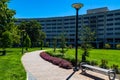 Walkway to Penn State Hershey Medical Center