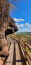 Walkway to Phutok hill