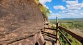 Walkway to Phutok hill